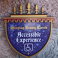 Sleeping Beauty Castle Accessible Experience