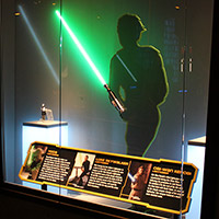 Star Wars Light Side Lightsaber Display