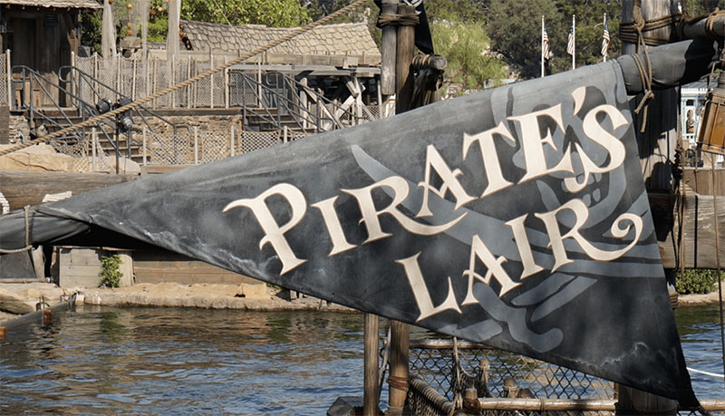 Pirate's Lair on Tom Sawyer Island