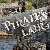 Pirate's Lair on Tom Sawyer Island