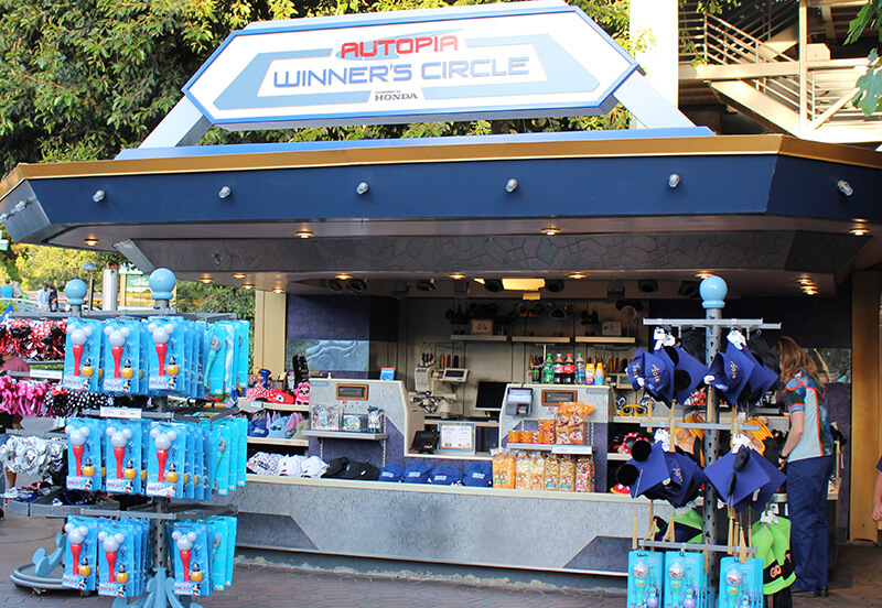 Autopia's Winner Circle