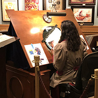 Disney Gallery Sketch Artist