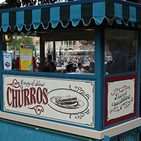 Churros in New Orleans Square