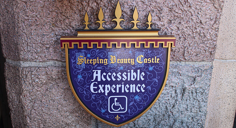 Sleeping Beauty Castle Accessible Experience
