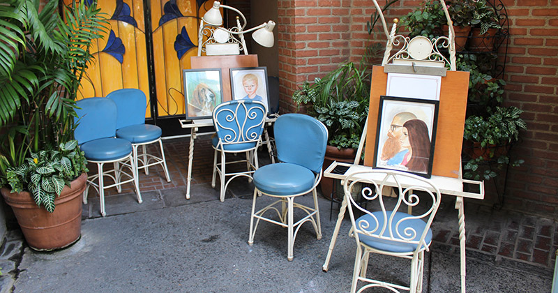 Portraits at New Orleans Square