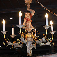 Monkey Chandelier 