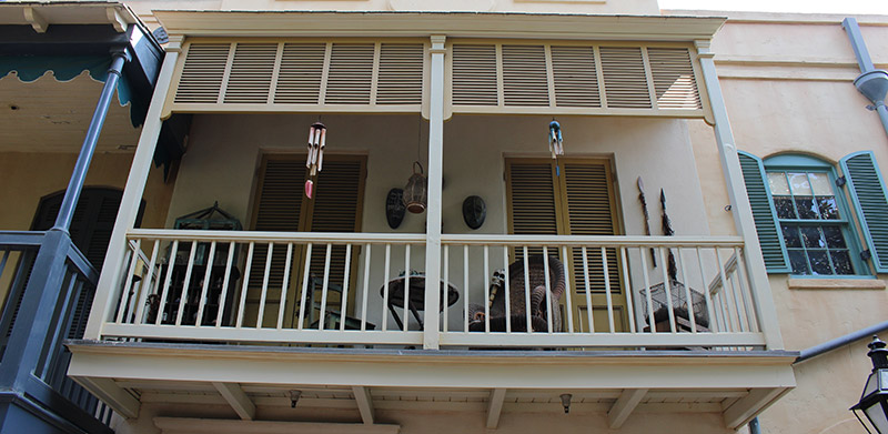 New Orleans Square Balconies