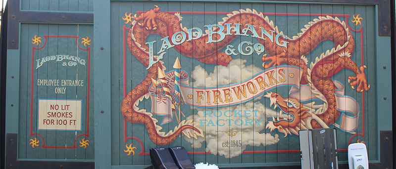 Laod Bhang & Co Mural