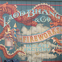 Laod Bhang & Co Mural