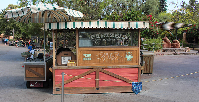 Pretzels in Frontierland