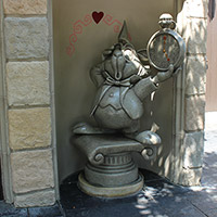 White Rabbit Statue