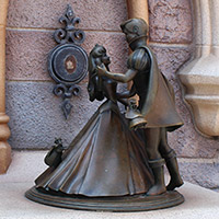 Aurora and Phillip Dancing Statue