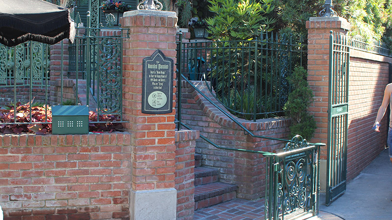 Haunted Mansion Secret Cemetery