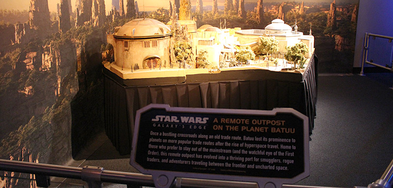 Star Wars Batuu Diorama