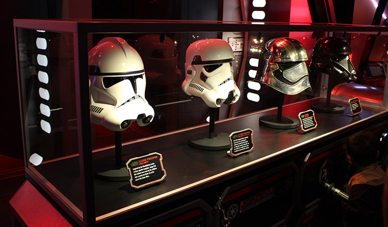 Star Wars Dark Side Helmet Display