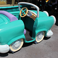 Blue Toon Car