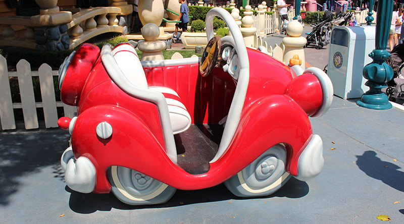 Red Toon Car