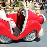 Red Toon Car