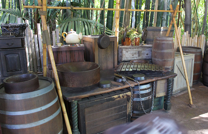 Tarzan's Treehouse Musical Instruments