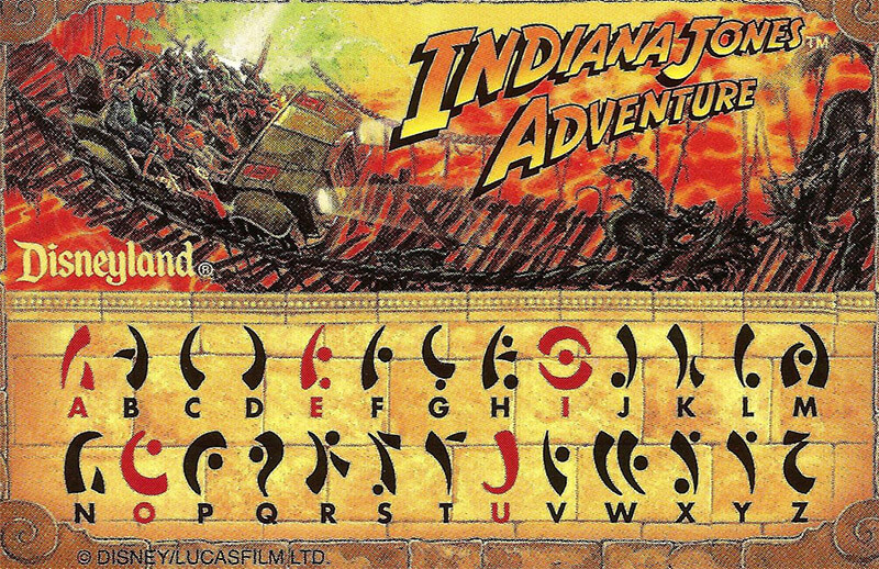 Indian Jones Secret Messages