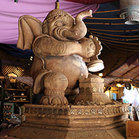 Rajah's Mint Statue